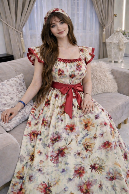 robe à fleurs